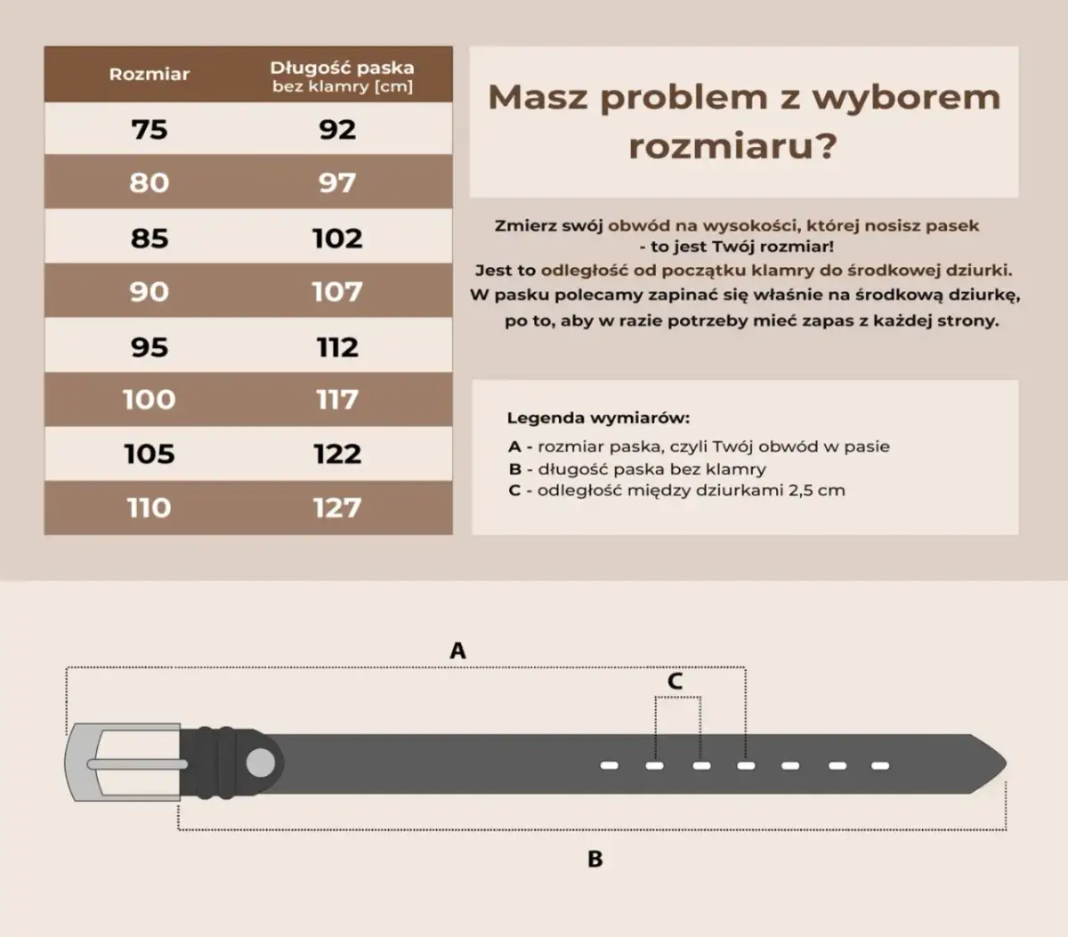 Rozmiar paska damskiego 90 cm: Jak mierzyć i dobierać idealnie