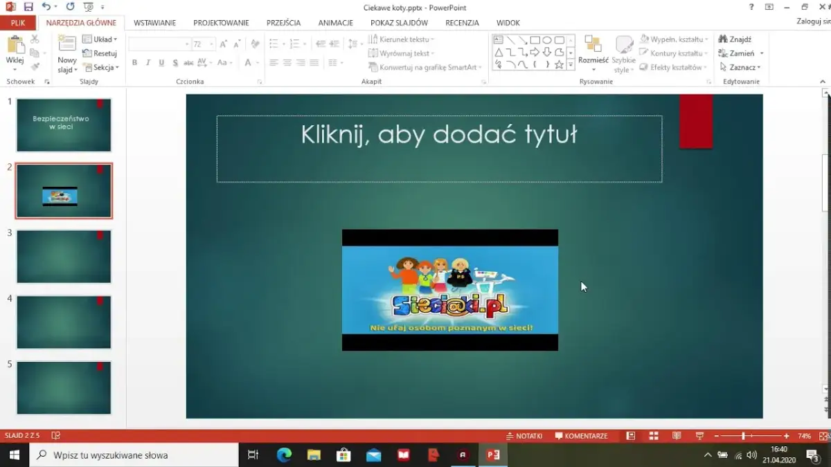 Jak wstawić film do PowerPointa i sprawić, by prezentacja ożyła?