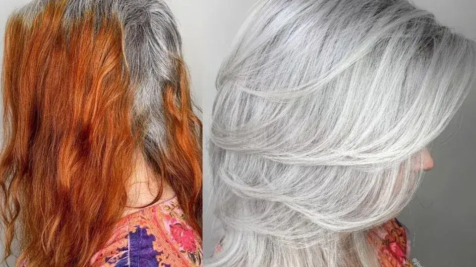 Jak często farbować siwe odrosty, aby uniknąć zniszczenia włosów?