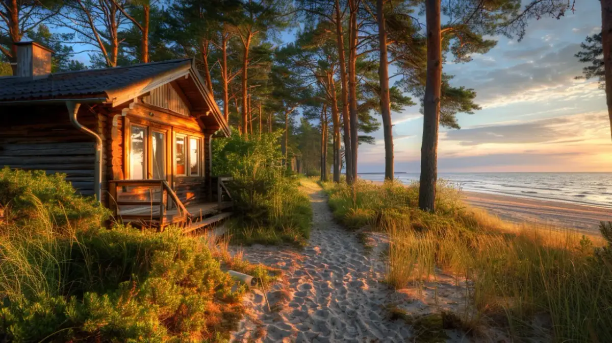 Domki w Łazach: Komfortowe noclegi nad morzem w Łazach