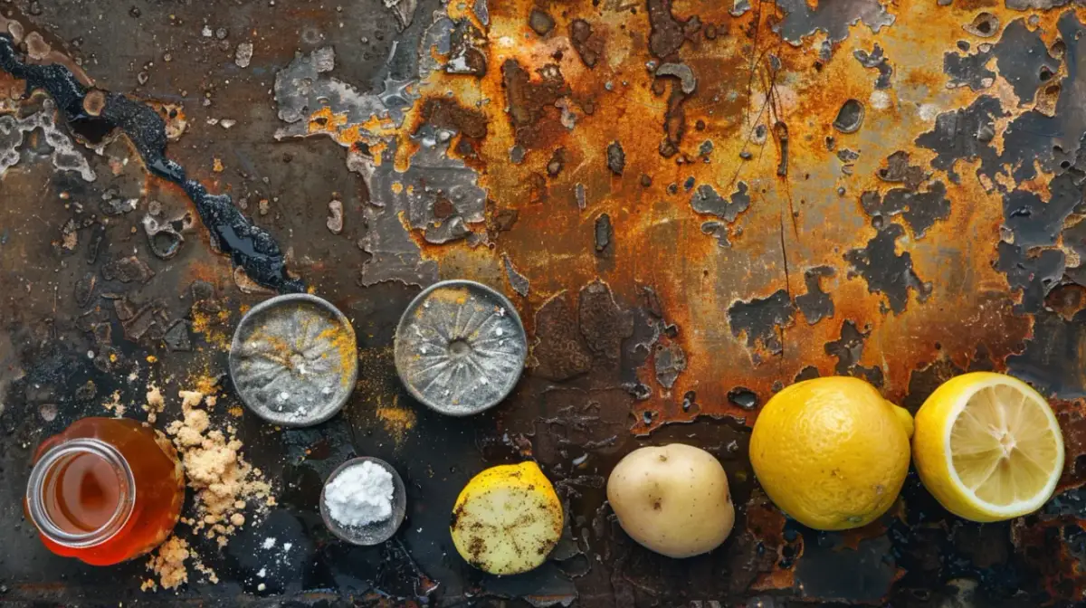 Usuwanie rdzy z metalu: 5 domowych metod na skuteczną likwidację