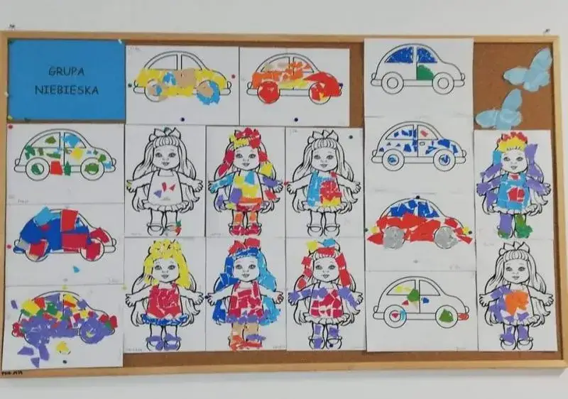 Kreatywne prace plastyczne z zabawkami dla przedszkolaków