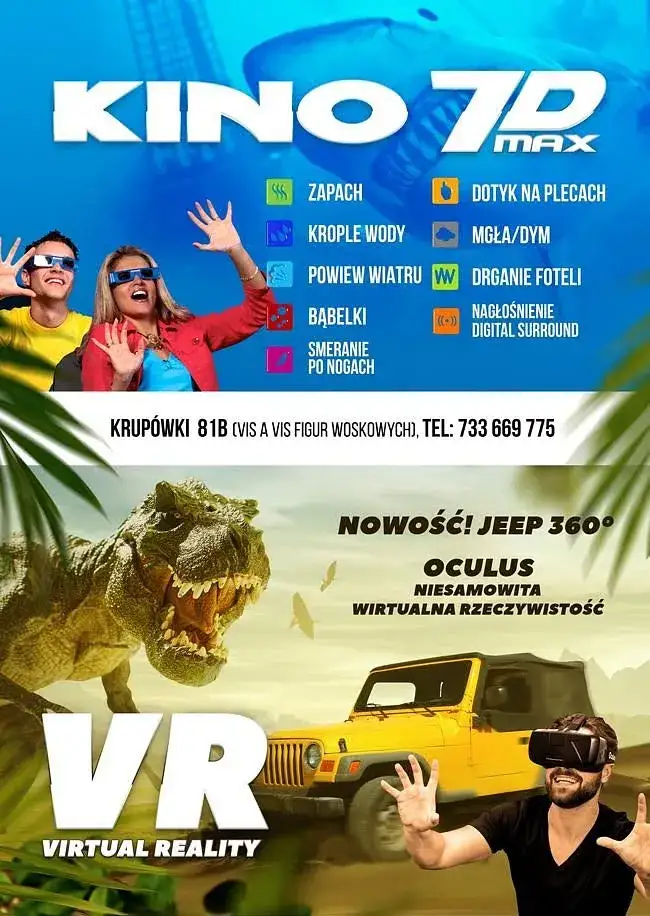 Kino 7D co to? Odkryj niesamowite wrażenia i technologię 7D