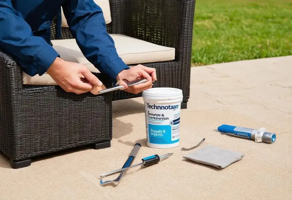 Jak naprawić meble z technorattanu: 5 prostych kroków naprawy