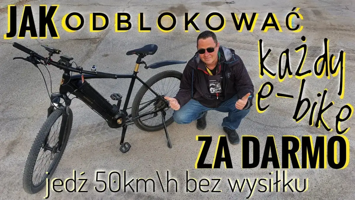 Jak odblokować sterownik roweru elektrycznego i zwiększyć prędkość