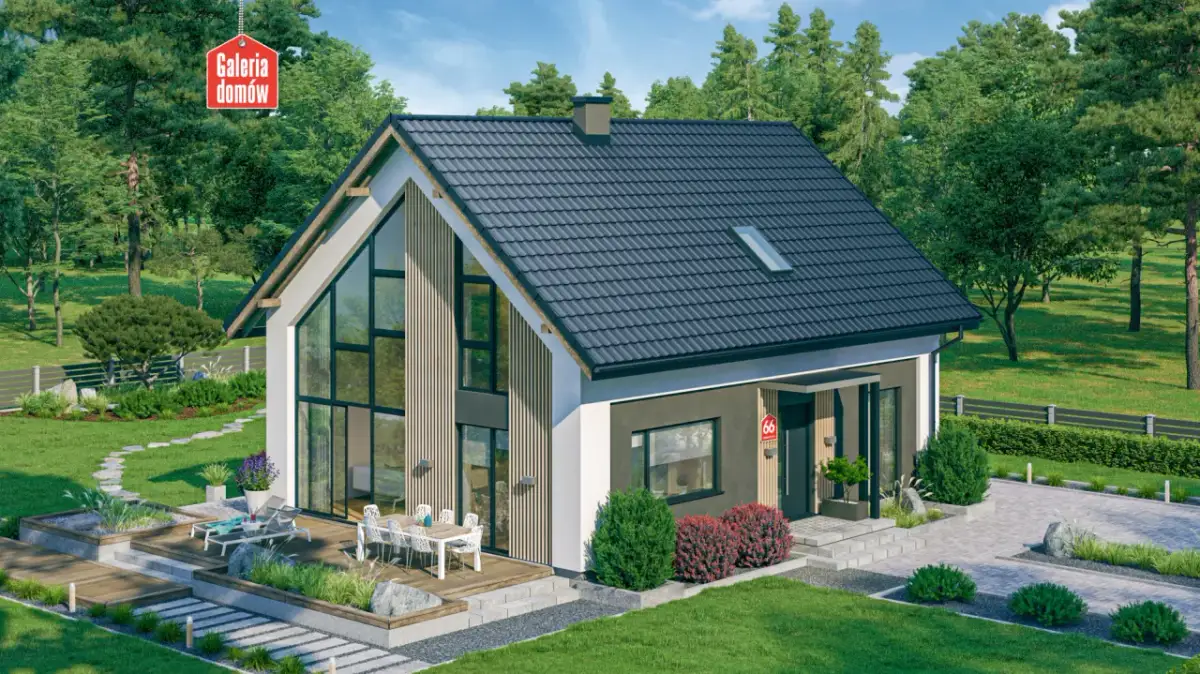 Stałe przeszklenia w domu jednorodzinnym - nowoczesny design i wnętrze pełne światła