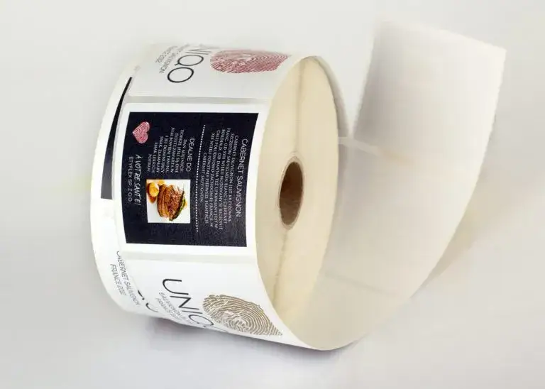 etykiety samoprzylepne na rolce