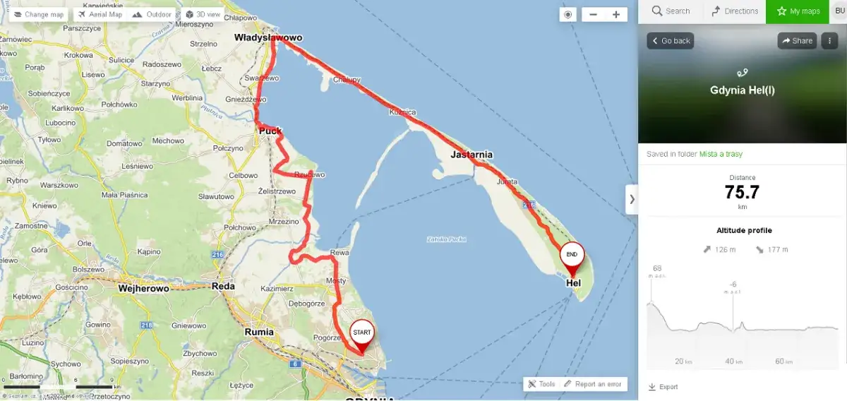 Gdynia na Hel – jakie są odległości i jak najłatwiej dotrzeć?