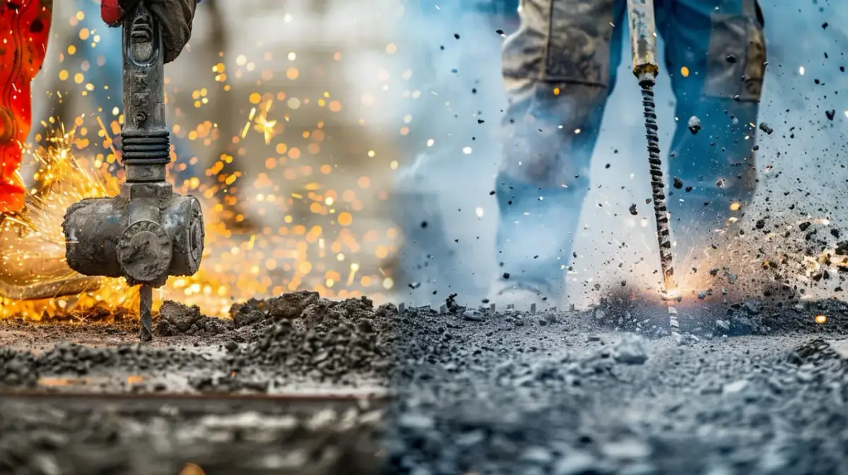 Młot pneumatyczny czy młotek igłowy: Który narzędzie wybrać?