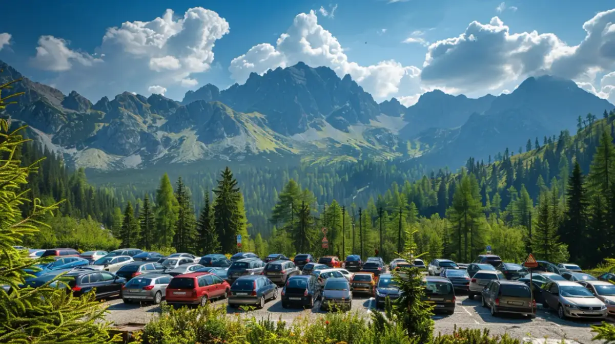 Gubałówka: Najlepsze miejsca parkingowe dla zmotoryzowanych gości