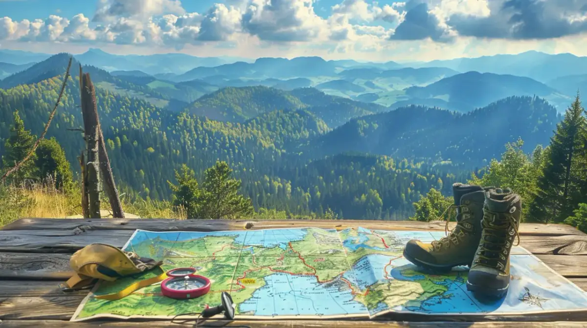 Jaworzyna Krynicka: Mapa tras i szlaków turystycznych dla każdego