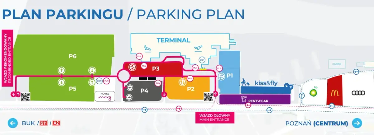 Gdzie zostawić samochód na lotnisku w Poznaniu? Sprawdź opcje parkingowe.
