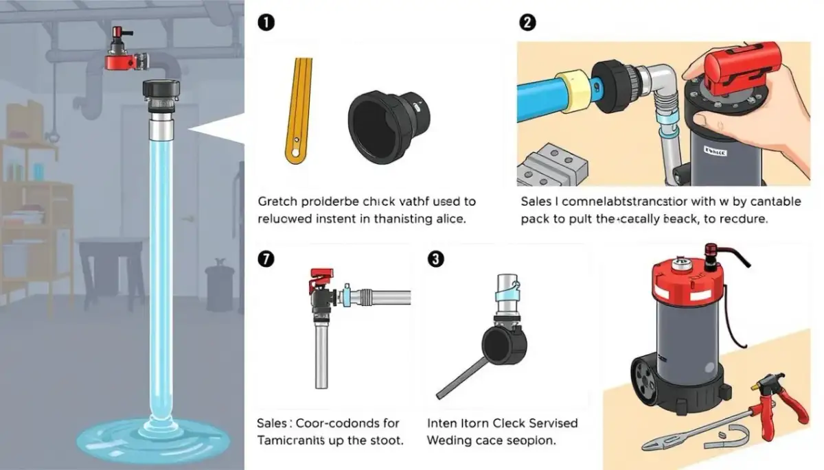 Jak zamontować zawór zwrotny do pompy głębinowej i uniknąć problemów?