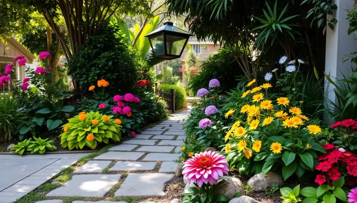 Co posadzić wzdłuż chodnika, aby uniknąć problemów z pielęgnacją?