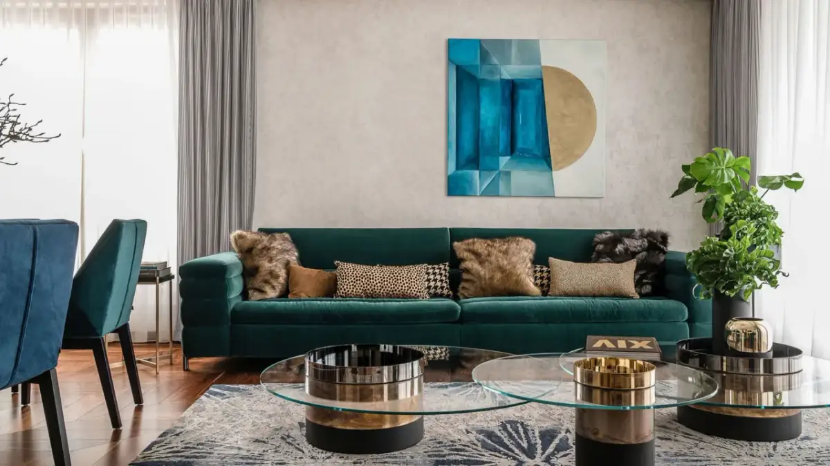 Jaki kolor ścian do zielonej kanapy? Oto najlepsze zestawienia kolorów