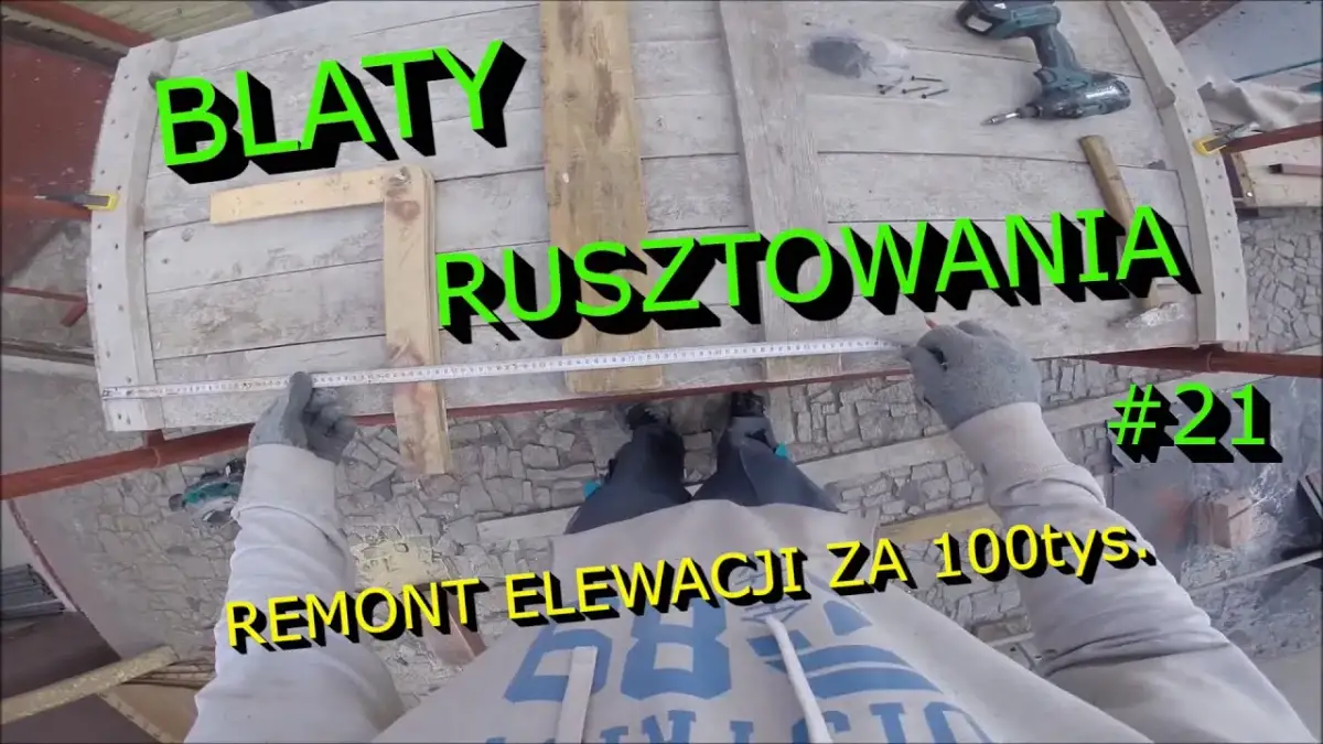 Blaty do rusztowania elewacyjnego: wybierz najlepsze opcje i ceny