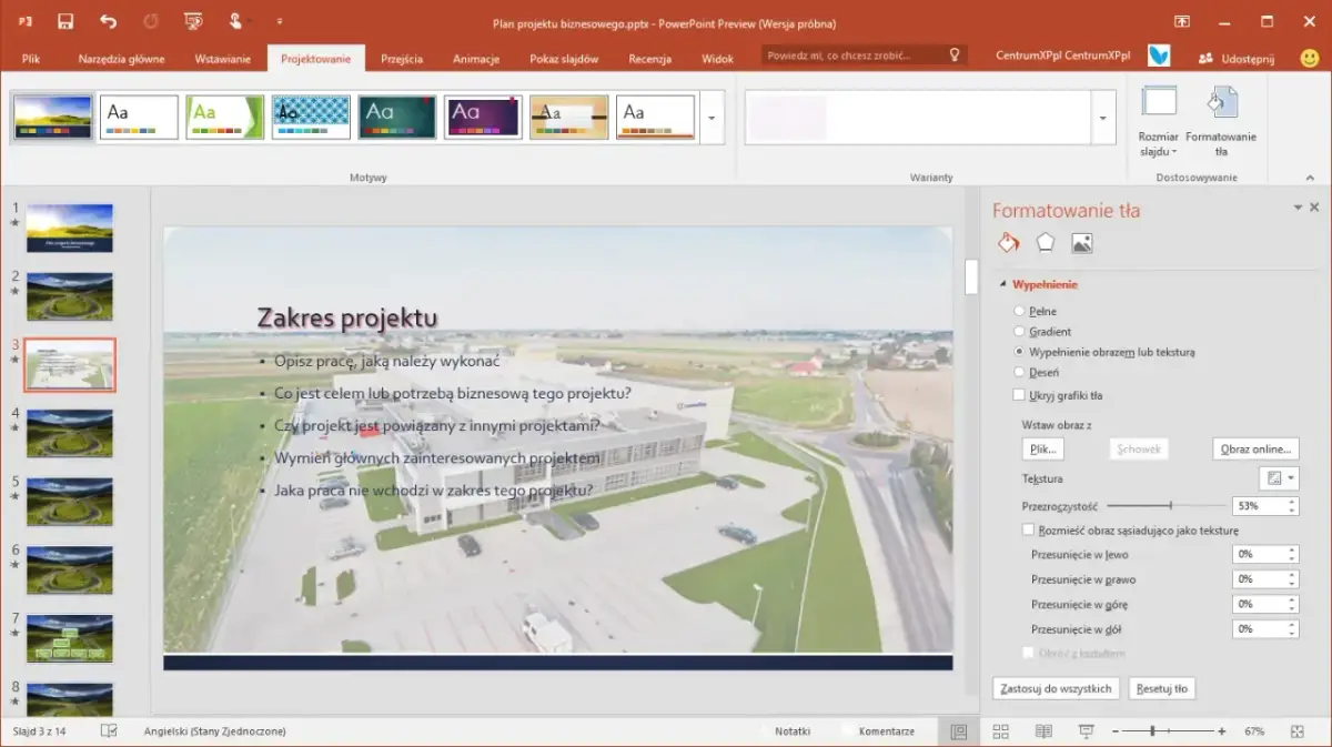 Jak ustawić tło w PowerPoint i uniknąć typowych błędów