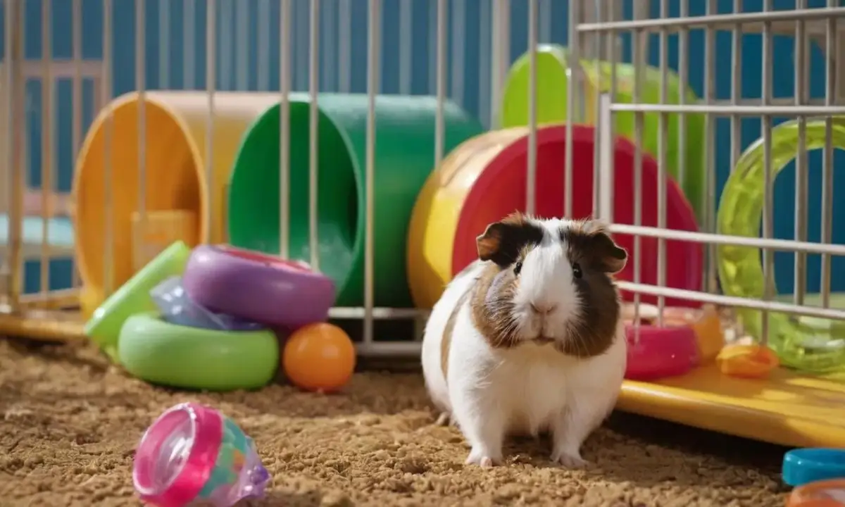 Dlaczego świnka morska biega po klatce? Poznaj 5 przyczyn