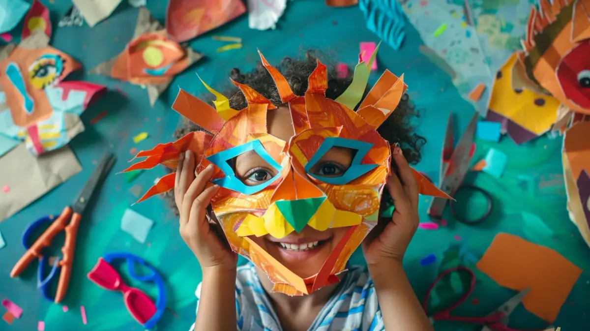Jak zrobić maskę z papieru dla dzieci: idealny pomysł na zabawę