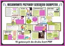 Niesamowite przygody dziesięciu skarpetek – karty PDF z opisem fabuły, bohaterów, motywów i problematyki utworu.