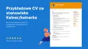 Przykładowe CV na stanowisko kelnerka. Ewa Kowalska, energiczna i entuzjastyczna kelnerka z 3-letnim doświadczeniem, prezentuje swoje umiejętności.
