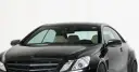 Czarny Mercedes coupe z tuningiem Brabus. Zastanawiasz się, ile kosztuje tuning Brabus?