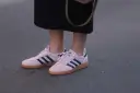 Różowe Adidas Spezial, rozmiar 12 jaki to wygodny wybór na co dzień.