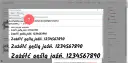 Okno dialogowe Google Fonts z podglądem czcionki Kalam Bold i przyciskiem "Zainstaluj".