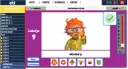 Lekcja 9 z ortografii dla klasy 1. Uczeń ćwiczy pisownię słowa "okulary" z postacią z plasteliny.