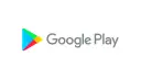 Logo Google Play z kolorowym trójkątem i napisem "Google Play".