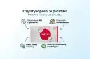 Czy styropian to plastik? Tak, EPS to tworzywo sztuczne, ale składa się w 98% z powietrza, jest lekki, trwały i stabilny.