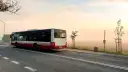 Autobus linii 21 MZK Opole odjeżdża w mglisty poranek. Sprawdź rozkład jazdy MZK Opole, by nie przegapić swojego kursu.