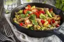 Tu pasta con verduras perfecta en 25 min: ¡adiós errores!
