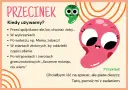 Uroczy przecinek wyjaśnia, kiedy go używamy, np. przed spójnikami. Przykład: Chciałbym iść na spacer, ale pada deszcz.