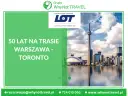 Ile trwa lot z Warszawy do Toronto? Odkryj czas podróży i więcej
