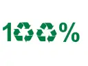 100% recyklingu. Czy polietylen to plastik? Tak, i można go poddać recyklingowi.