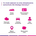 Ile kosztuje ubezpieczenie dla młodego kierowcy? Sprawdź, co wpływa na ceny