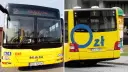 Żółty autobus MAN Lion's City. Zastanawiasz się, ile kosztuje bus z Lubina do Legnicy?