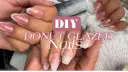 Perlmutt-French Nägel: Glazed Donut Look & DIY-Anleitung für Zuhause