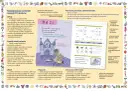 Teksty do nauki czytania: czytanki, ćwiczenia sylabowe i grafomotoryczne, ilustracje.