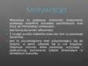 Motywacja w psychologii: klucz do zrozumienia swoich działań