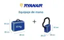Equipaje de mano Ryanair: nuevas dimensiones y restricciones que debes conocer