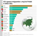 Imigranci w Polsce z jakich krajów? Zaskakujące dane i statystyki