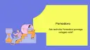 Ilustracja pokazuje, jak technika Pomodoro pomaga w produktywności. Dwie osoby pracują przy laptopach, obok klepsydra i minutnik.