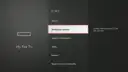 Fire TV Stick Menü mit hervorgehobenen "Developer options" und Text "Enable ADB connections over the network.
