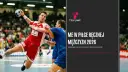 Piłkarz ręczny w skoku rzuca piłkę. Zapowiedź ME w piłce ręcznej mężczyzn 2026.