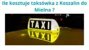 Ile kosztuje taxi z Koszalina do Mielna? Ceny, które musisz znać