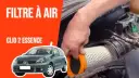 Clio 2 : Changez votre filtre à air en 15 min et économisez !