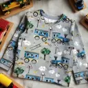 Stylowe bluzki długi rękaw dla chłopca na każdą okazję i porę roku