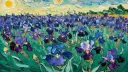 Irysy w malarstwie: Co kryje symbolika Van Gogha i Moneta?